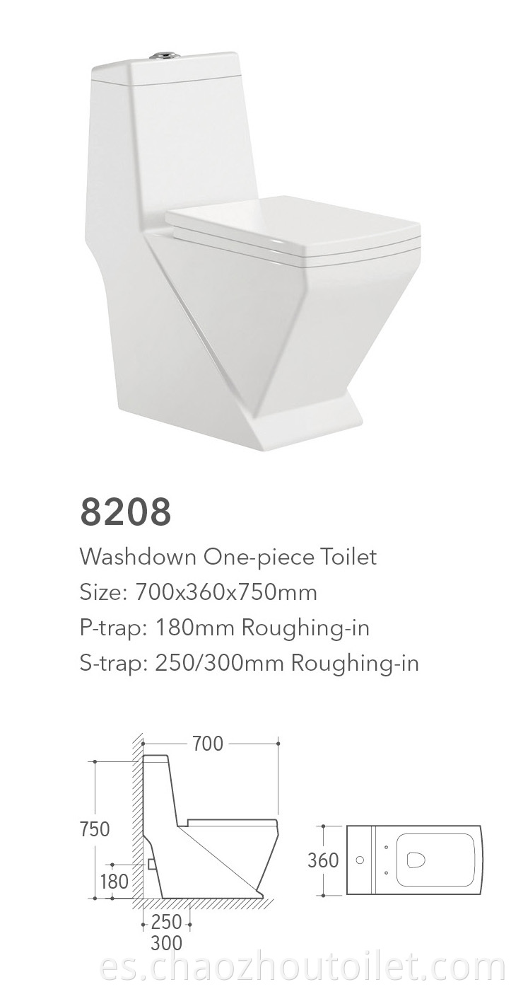 8208 One Piece Toilet